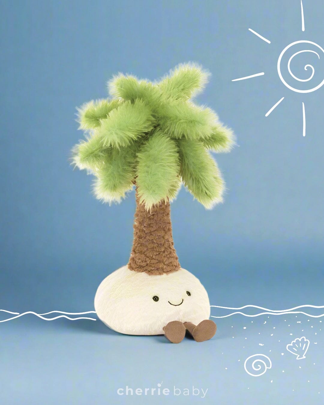 Jellycat Amuseable - Pammie Palm Tree plush toy – Auraplush™